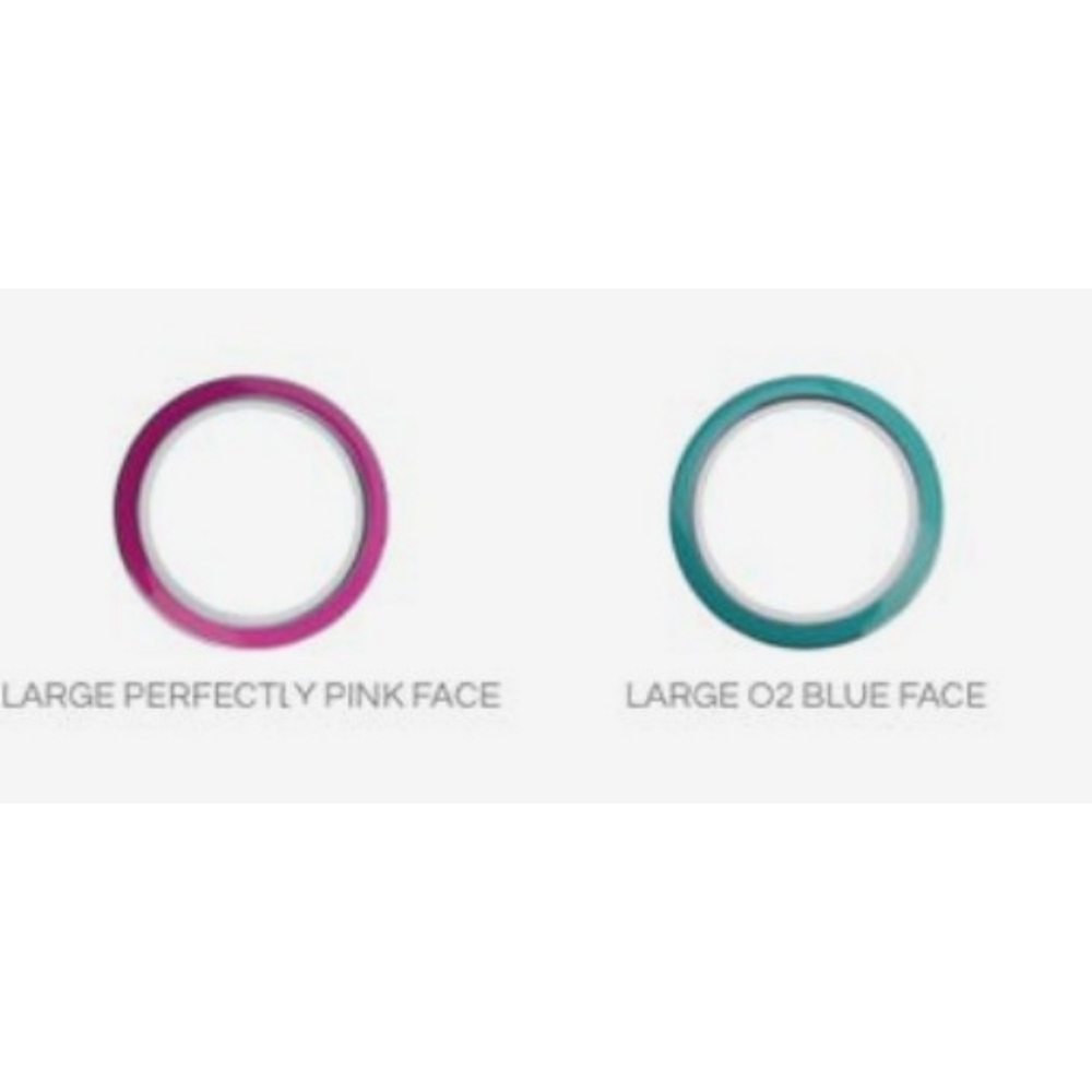 Origami Owl Large Living Locket Twist Faces Perfectly Pink & O2 Blue